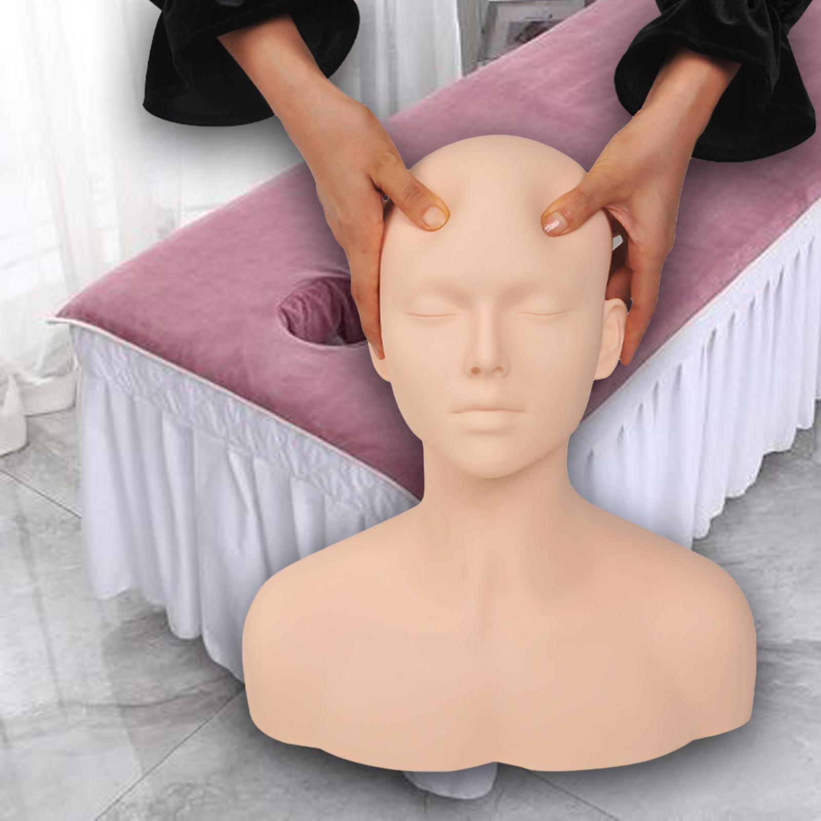 Beauty Makeup Training - Mannequin de tête d'entraînement professionnel, outil