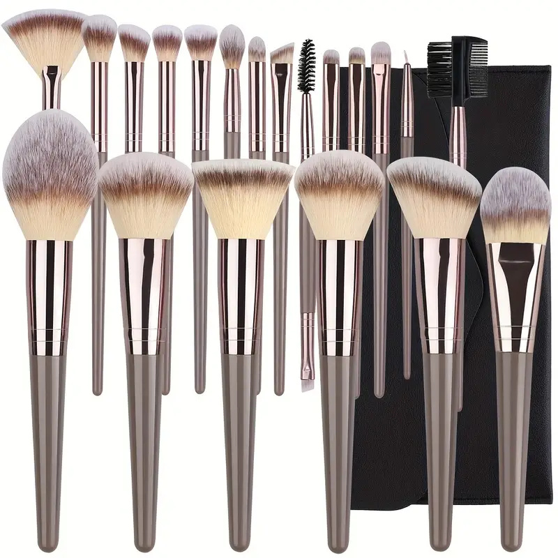 Huda Beauty Makeup Brush Set - Lot de 10-20 pinceaux de maquillage