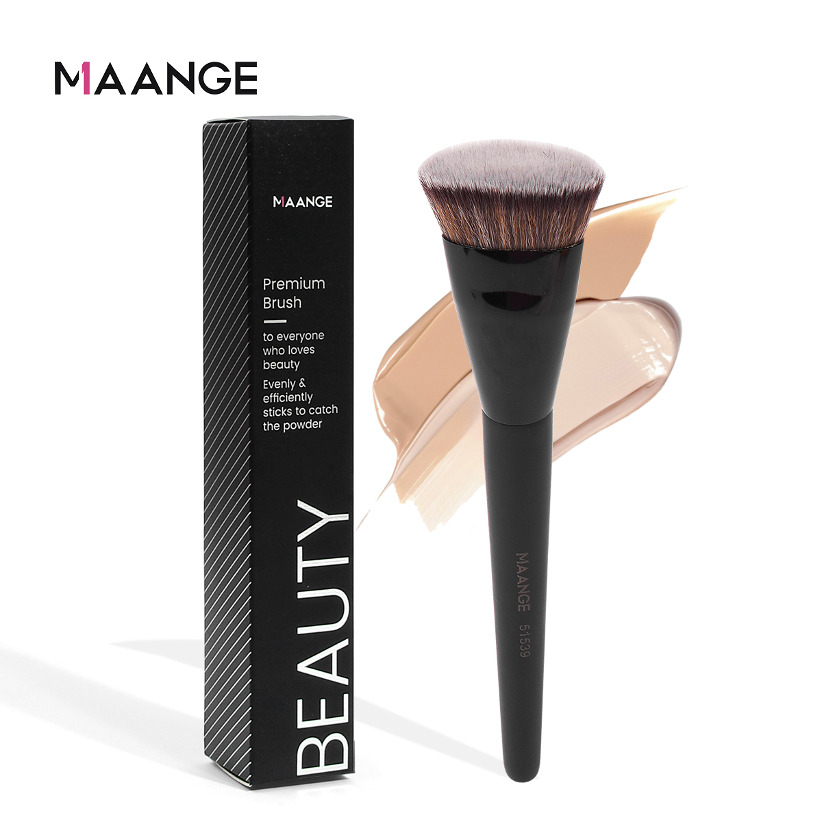 Huda Beauty Makeup Brush Set - MAANGE-Brosse à fond de teint à