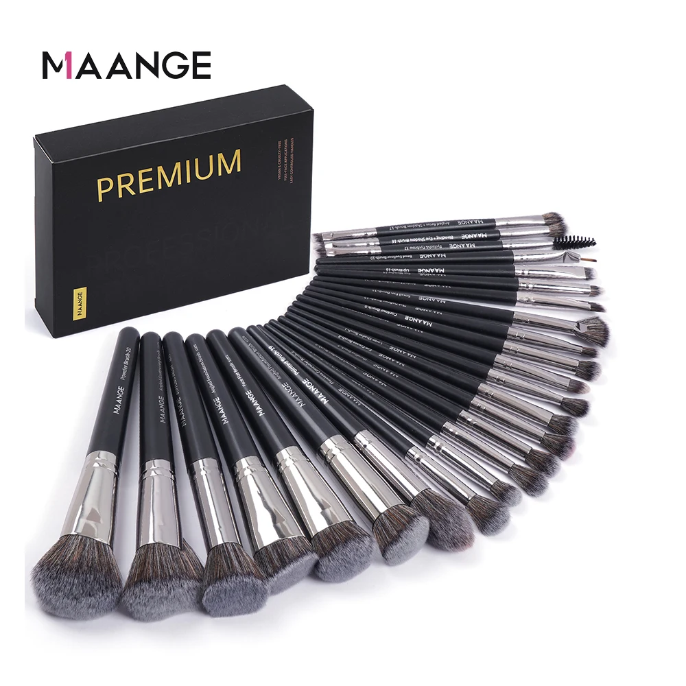 Huda Beauty Makeup Brush Set - MAANGE-Kit de pinceaux de maquillage professionnels,
