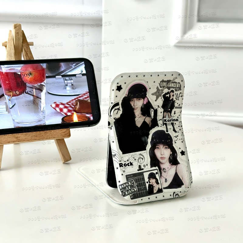 Beauty For Makeup - Miroir de maquillage pliable Aespas Mini,