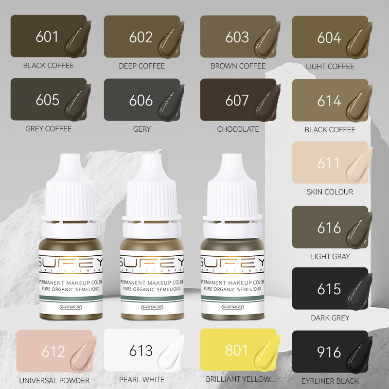 Makeup Beauty Set - Encres de tatouage pour microblading, pigments