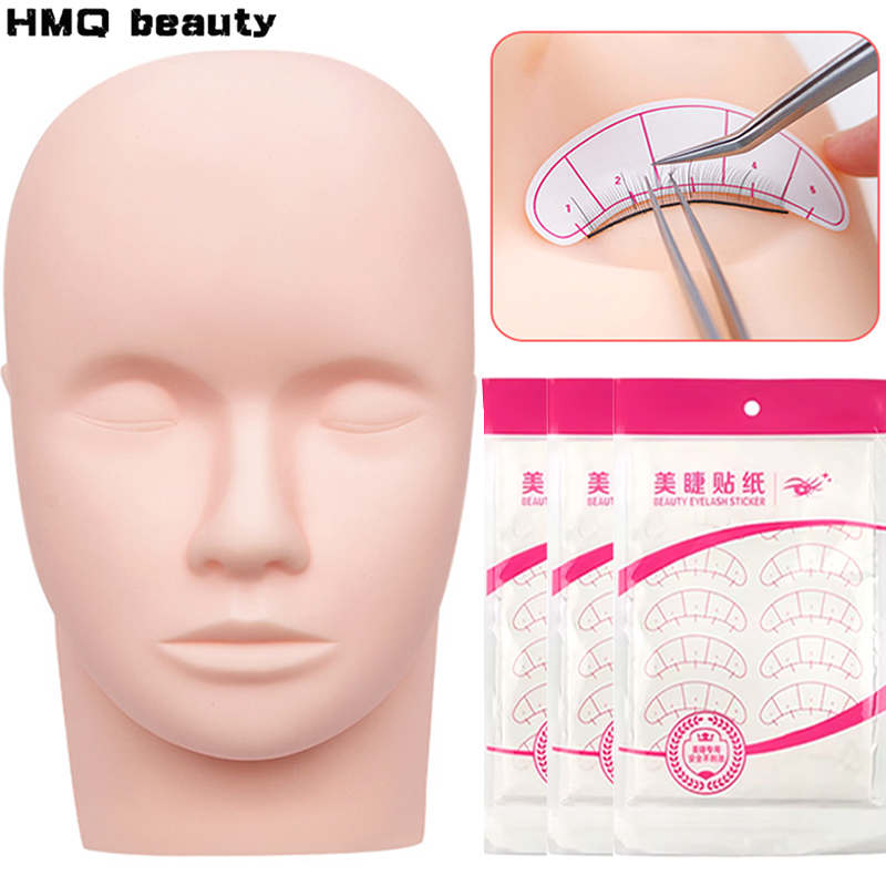 Beauty Makeup Training - Tête de formation à l'extension de