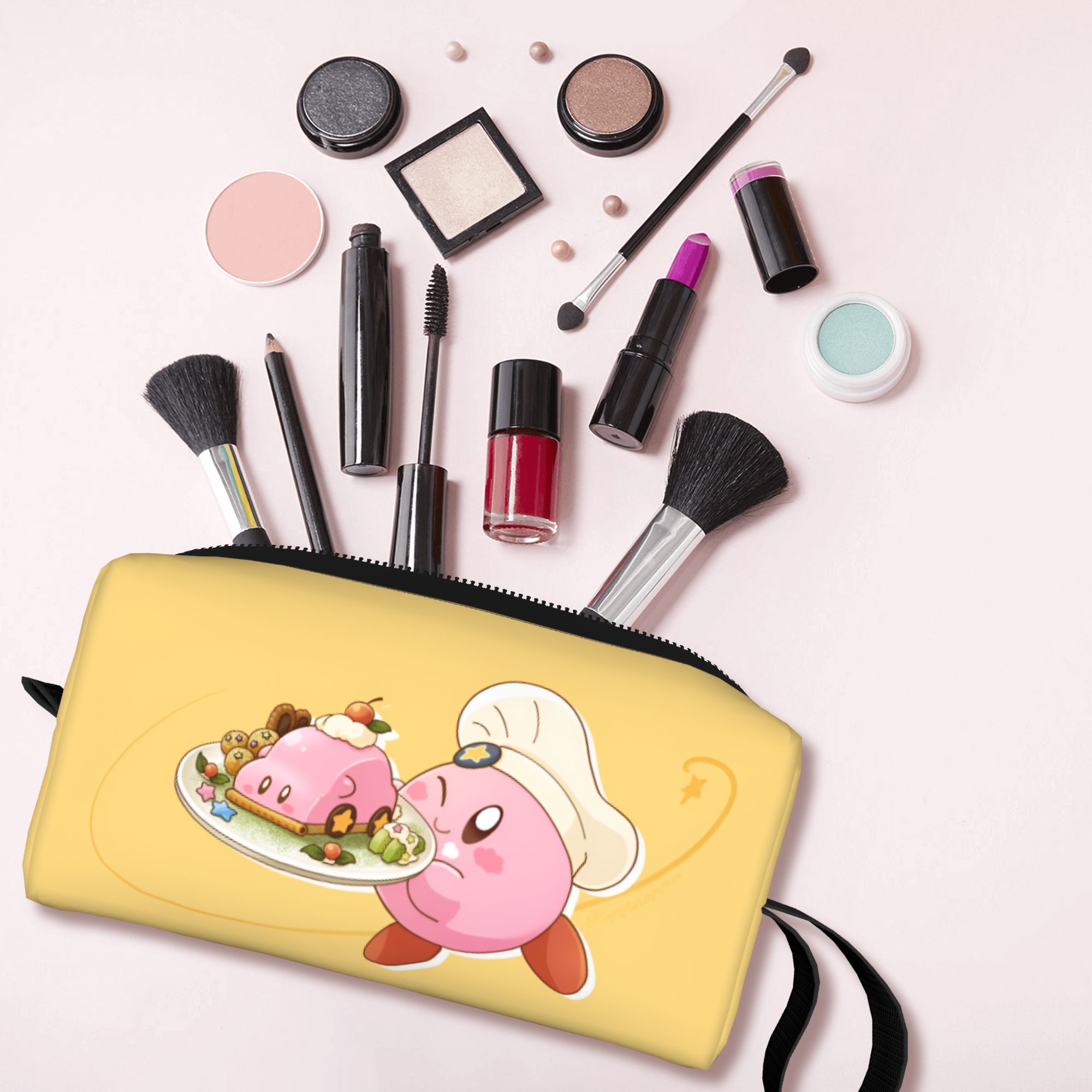 Beauty Makeup Game - Trousse de Toilette Portable Personnalisée K-Kirbys,