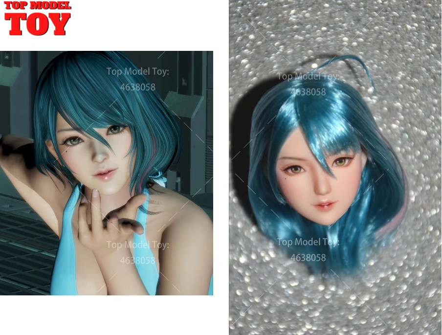 Sculpture de tête de fille per - Beauty Real Makeup avis et prix