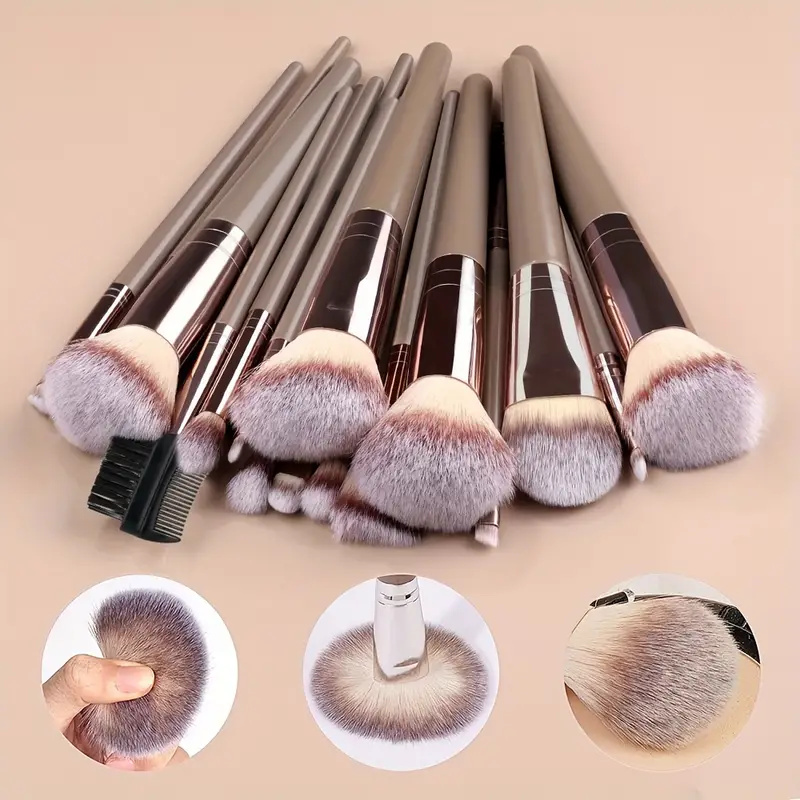 Lot de 10-20 pinceaux de maqui - Huda Beauty Makeup Brush Set avis et prix