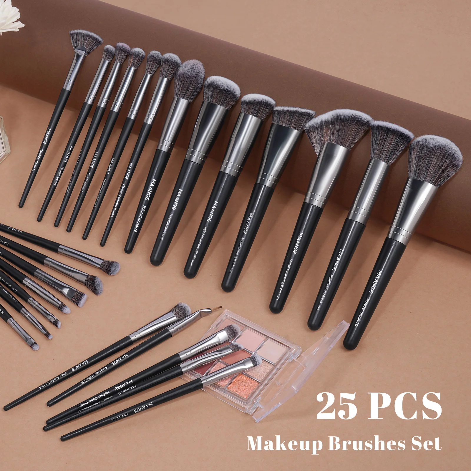 MAANGE-Kit de pinceaux de maqu - Huda Beauty Makeup Brush Set avis et prix