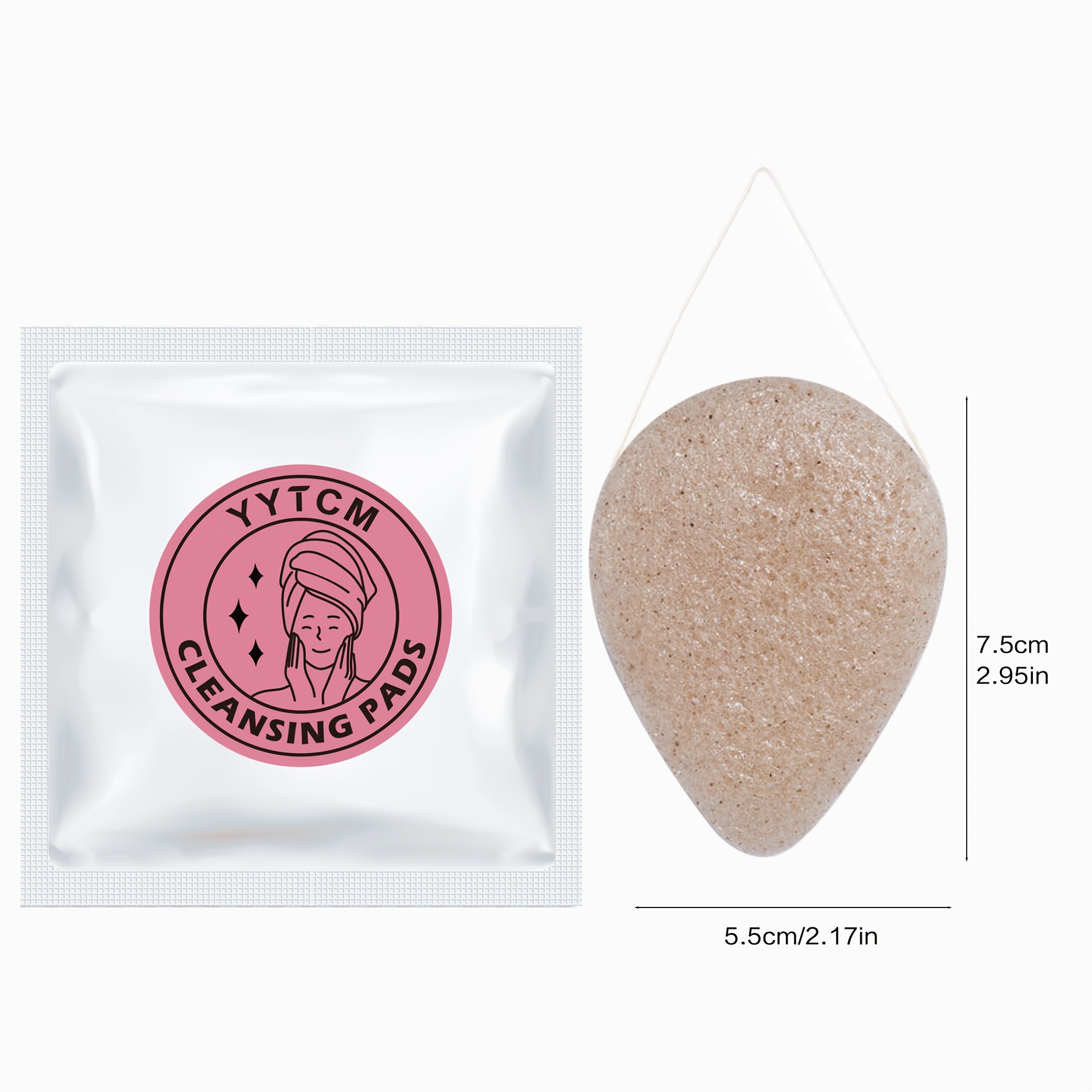Éponge pour le visage Konjac a - Kiss Beauty Makeup Remover avis et prix