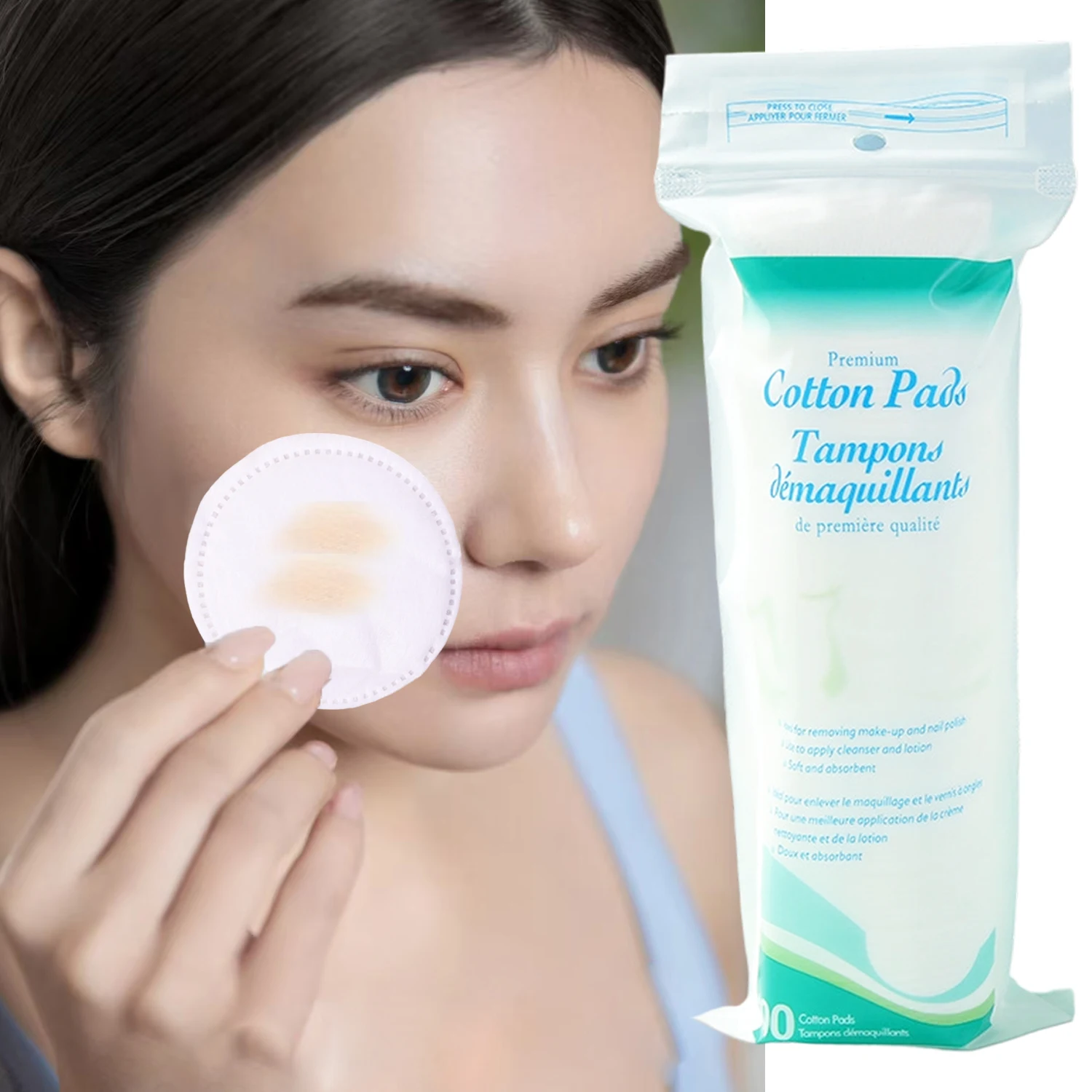 Tampons démaquillants jetables - Kiss Beauty Makeup Remover avis et prix