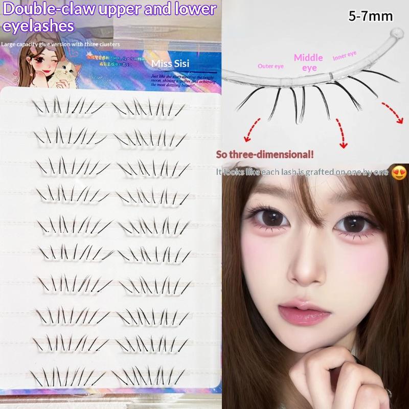 1 ensemble de faux cils inféri - Makeup Beauty Set avis et prix