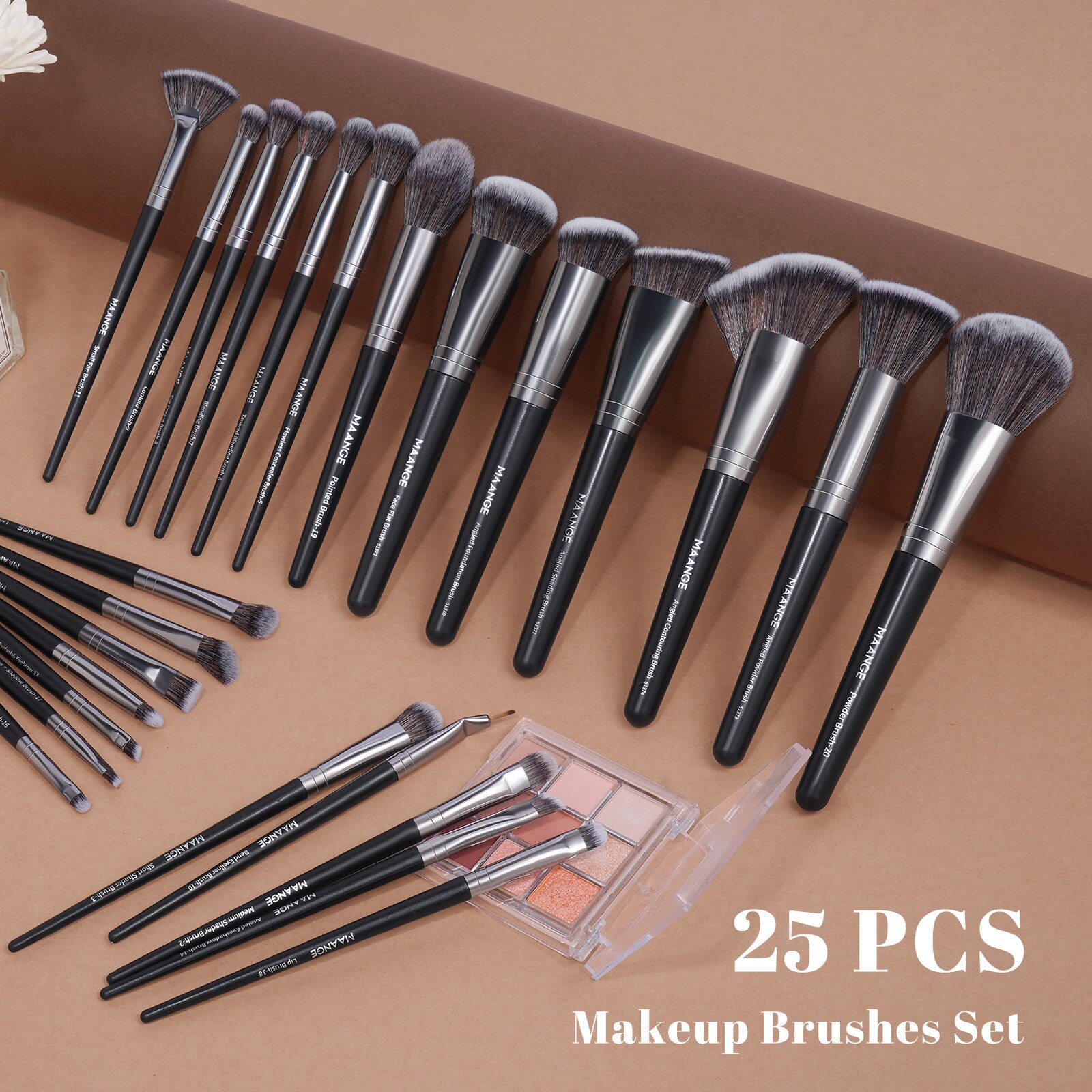 MAANGE 25 boîte-cadeau ensembl - Huda Beauty Makeup Brush Set avis et prix